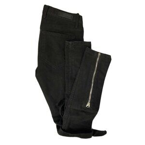 Mr Completely 30x32 Black Denim Jeans Grunge Goth Rock Anfield Streetwear